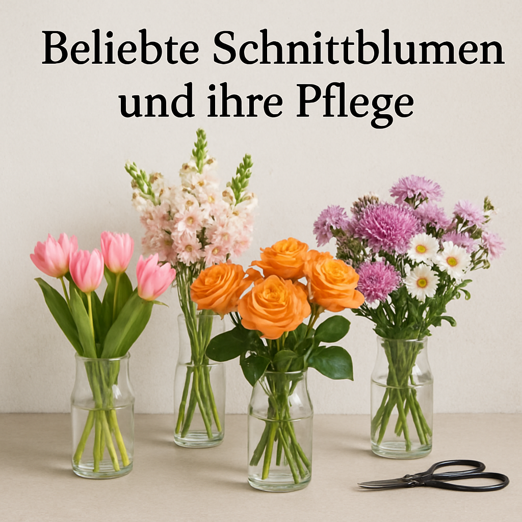 Beliebte Schnittblumen und ihre Pflege
