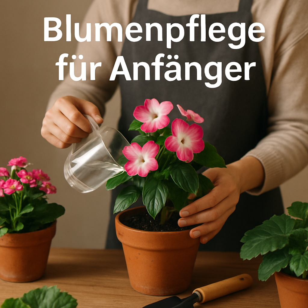 Blumenpflege für Anfänger